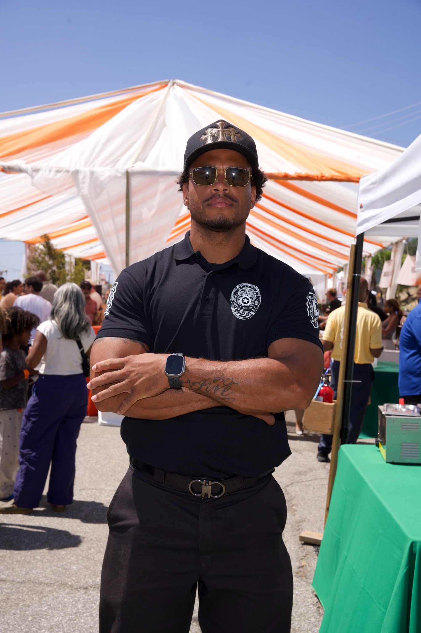 Team member at the Culinary Crawl